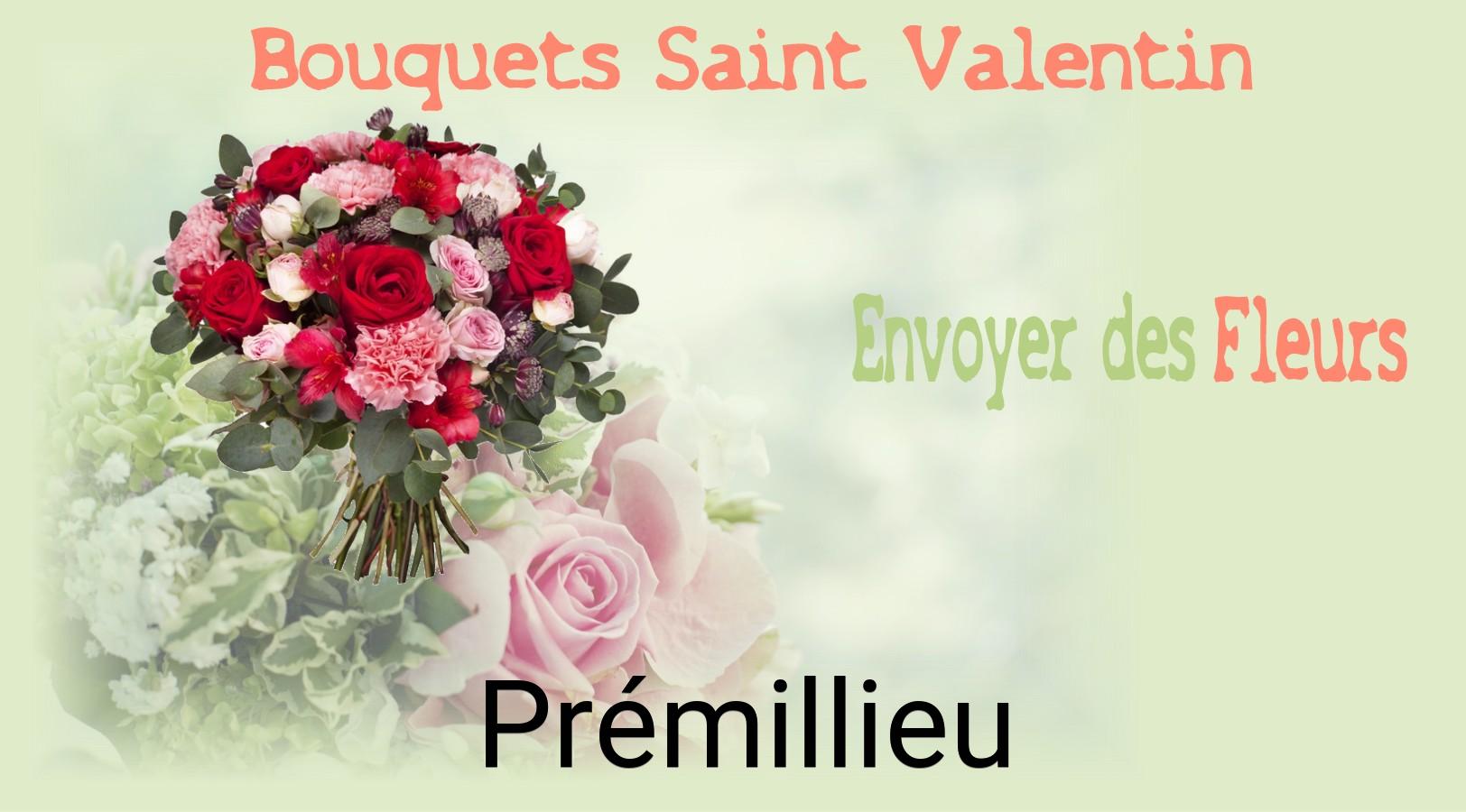 Roses de Saint-Valentin livrées à Prémillieu
